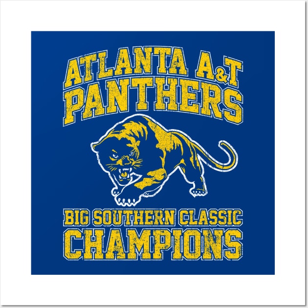 Atlanta A&T Big Southern Classic Champions Wall Art by huckblade